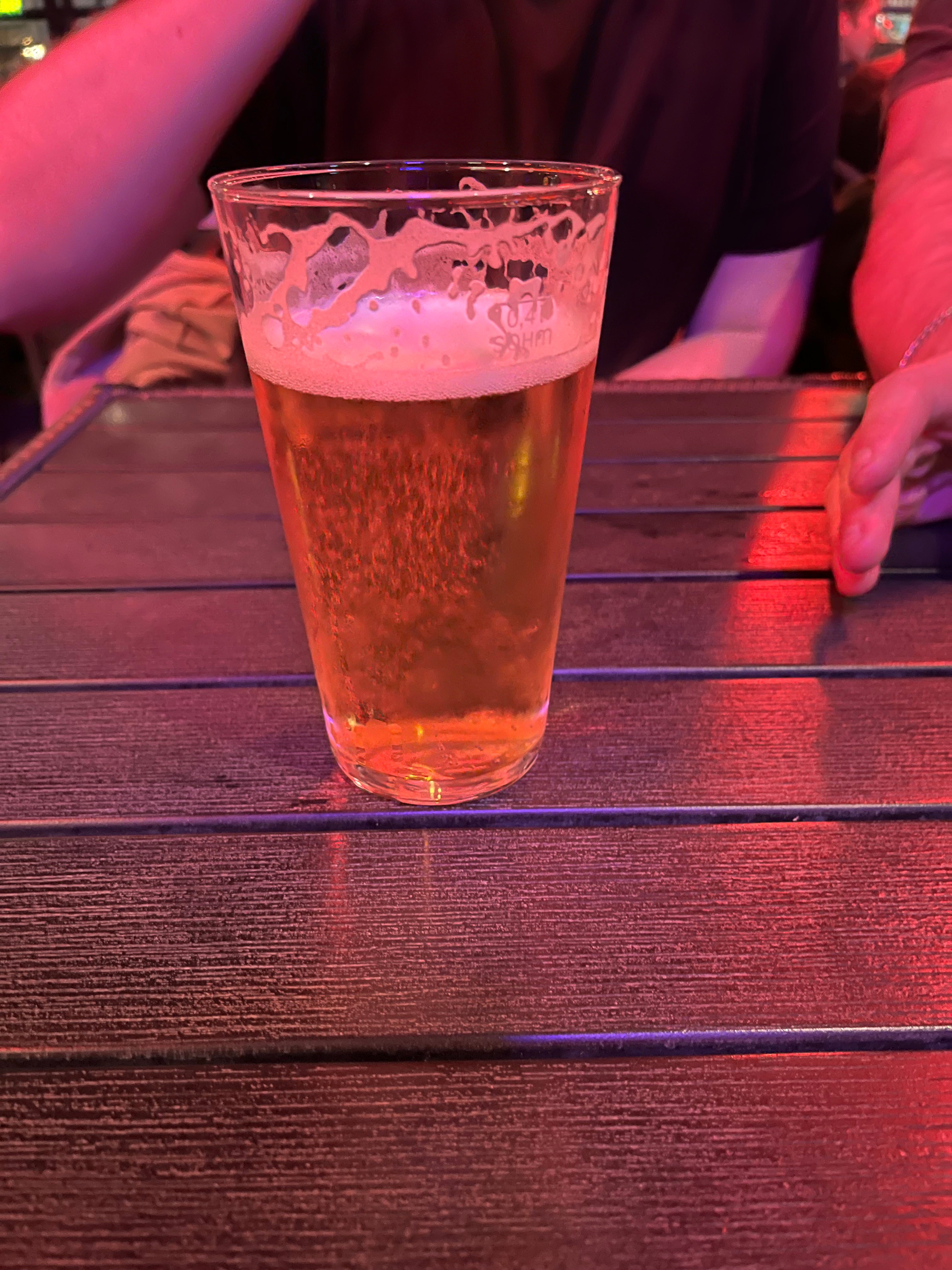 The lounge bar